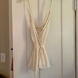 rag and bone silk wrap blouse